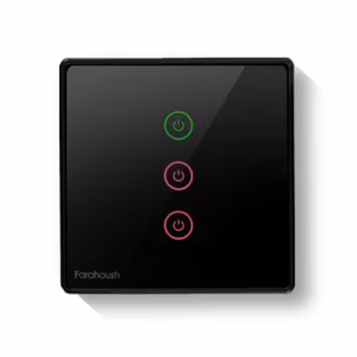 کلید سه پل لمسی wifi فراهوش