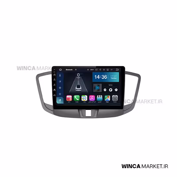 مانیتور فابریک اندروید ام وی ام 550 سری S500 BLU-RAY مدل GL855 برند وینکا WINCA