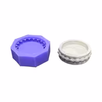 قالب سیلیکونی کاسه ردیف توپی قطر 8 ارتفاع 2.5 سانت