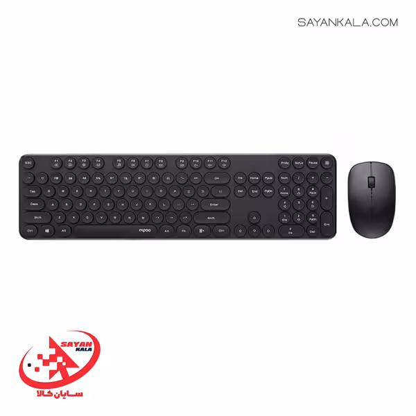 کیبورد و ماوس بی سیم رپو مدل Keyboard and Mouse RAPOO Wireless X260S