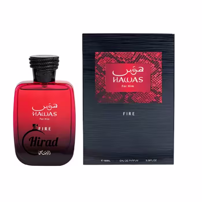 خرید عطر ادکلن هوس فایر رصاصی - هیراد پرفیوم