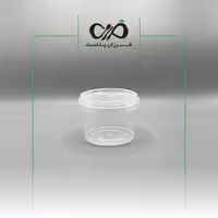 ظرف یکبار مصرف مایکروویوی گرد 550cc پولاد پویش با درب (240عددی)