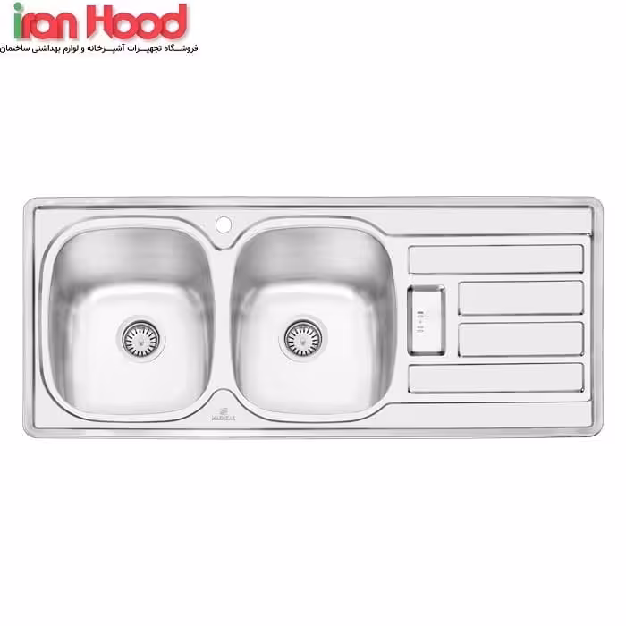 سینک پرنیان استیل Ps 1201 توکار