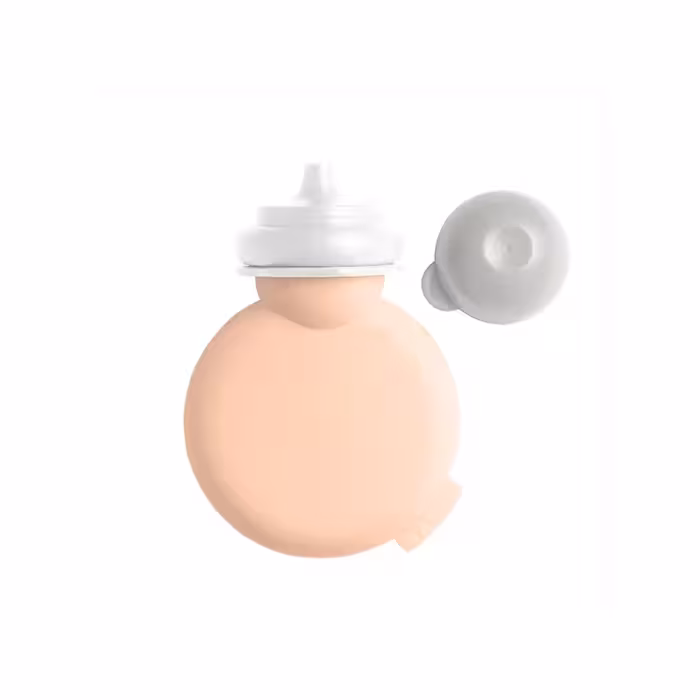 فلاسک پوره صورتی Beaba Babypote compote flask