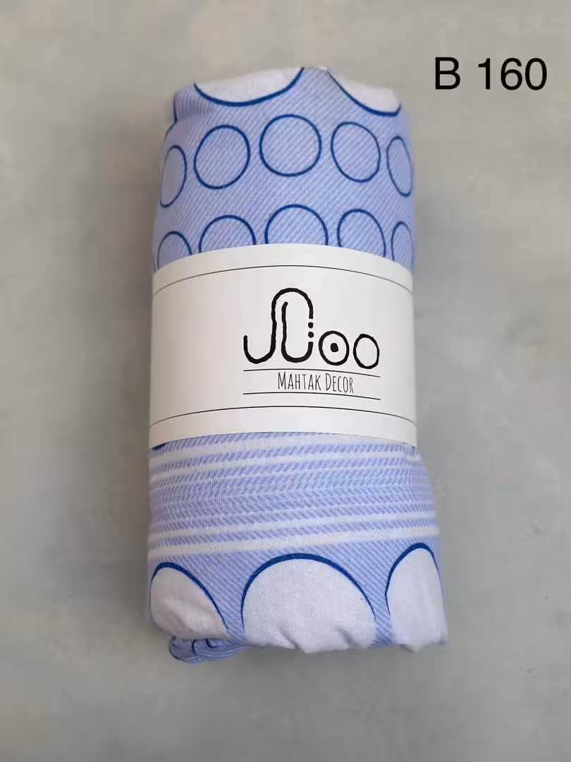 روتختی دونفره سه تکه کدB160 (کاور تشک،دوعدد روبالشتی)