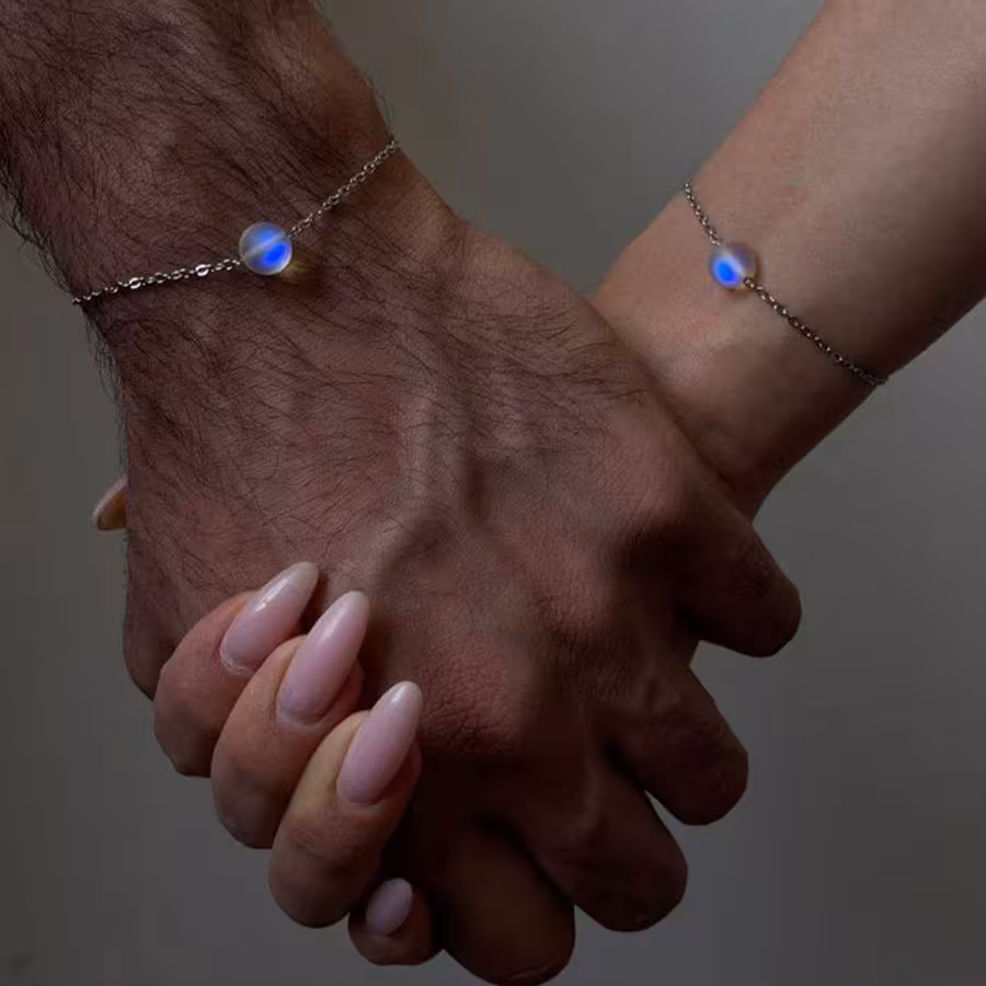 دستبند استیل مونستون هفت رنگ