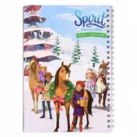 دفتر مشق کارتون اسپریت سوارکار اسب آزاد