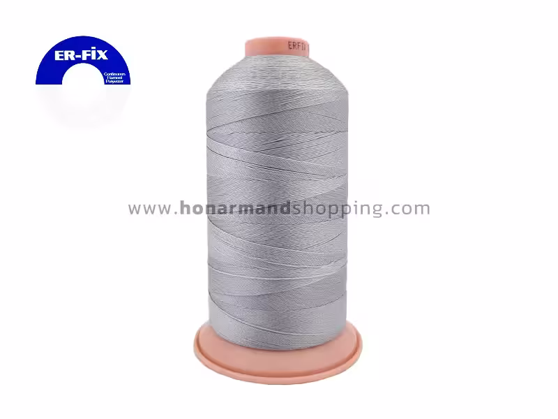 نخ دوخت پلی آرت POLYART ارفیکس رنگ طوسی روشن سایز 20