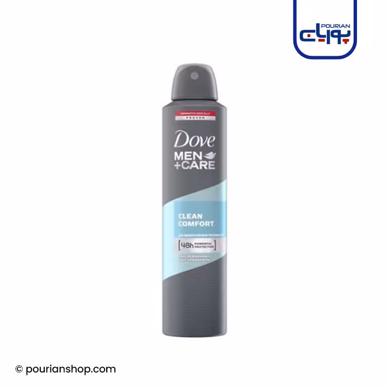 اسپری ضد تعریق آقایان داو مدل کلین کامفورت _ Clean Comfort