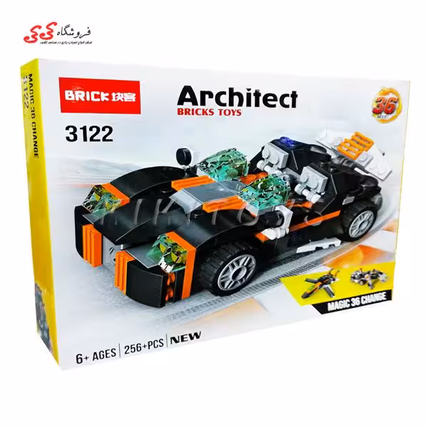 لگو ساختنی ماشین چند مدل آرشیتکت برند دکول decool 3122