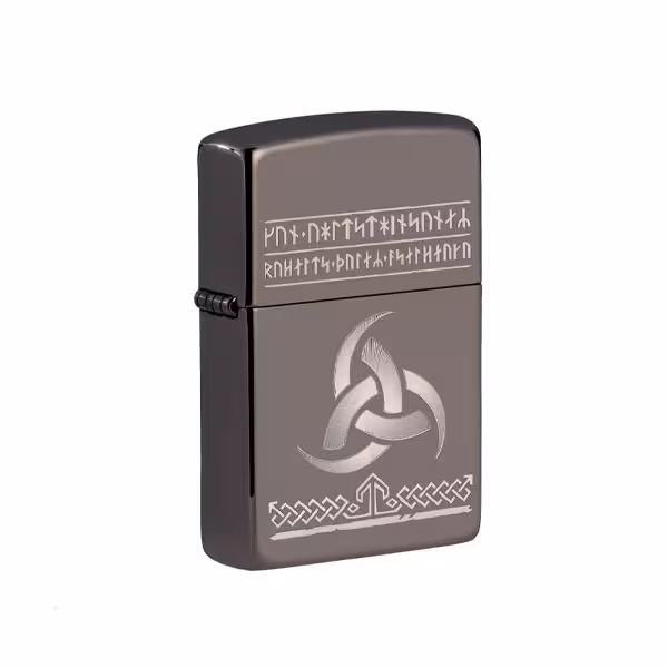 فندک زیپو اصل 49302 | Zippo Odin Design