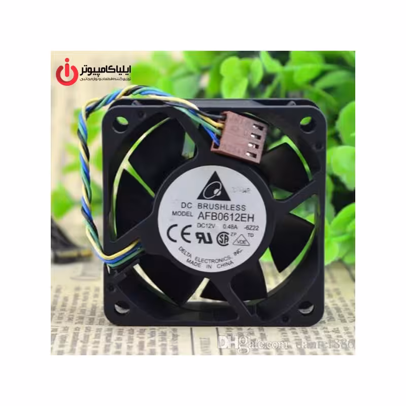 فن خنک کننده 6*6 بلبرینگی مدل delta brushles afb0612eh