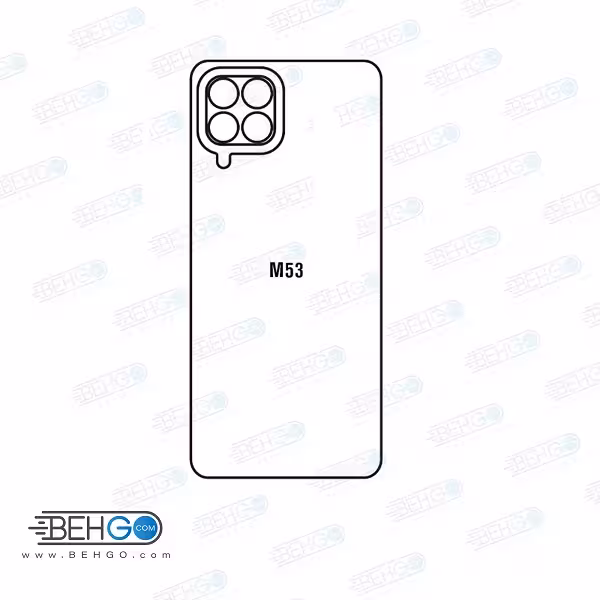 برچسب پشت گوشی سامسونگ Samsung M53 5G