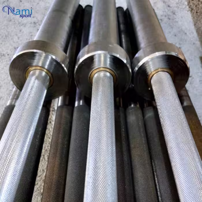 میله هالتر کراسفیت آقایان طول 220 سانتی متر Barbell Crossfit