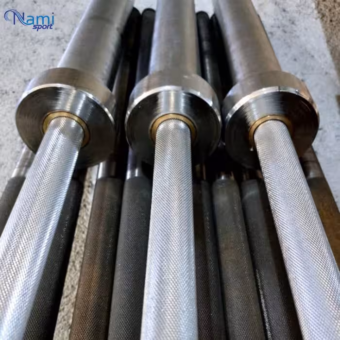 میله هالتر کراسفیت آقایان طول 220 سانتی متر Barbell Crossfit