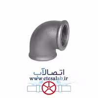 زانویی 1/2-1*2 گالوانیزه