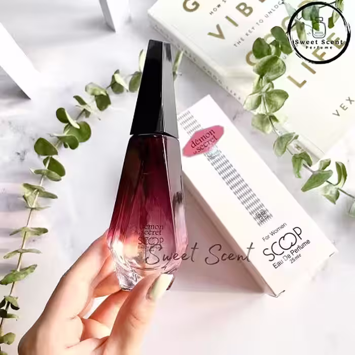 عطر و ادکلن مینی جیوانچی آنژو دمون(اترنج) له سکرت الکسیر اسکوپ /GIVENCHY Ange ou Demon (Etrange) Le Secret Elixir Scoop حجم 25 میل