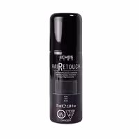 اچ اس لاین اسپری رنگ مشکی / کانسیلر ریشه BLACK حجم 75 میل