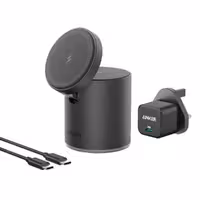 شارژر وایرلس 2 کاره انکر 623 مدل B2568 بهمراه شارژر 20 وات و کابل تایپ سی