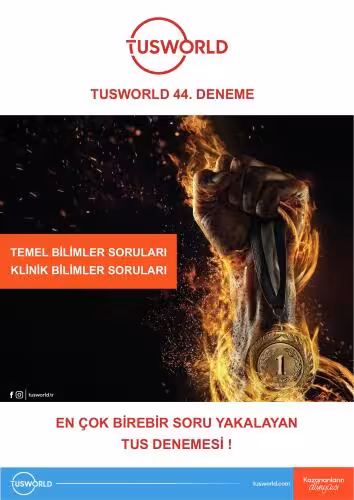 خرید و دانلود نسخه کامل کتاب 44.Tus Deneme Sınavı Kitapçığı (Açıklamalı Cevaplı Kitapçık)
