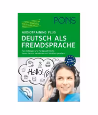 کتاب زبان آلمانی PONS Audiotraining Plus Deutsch als Fremdsprache