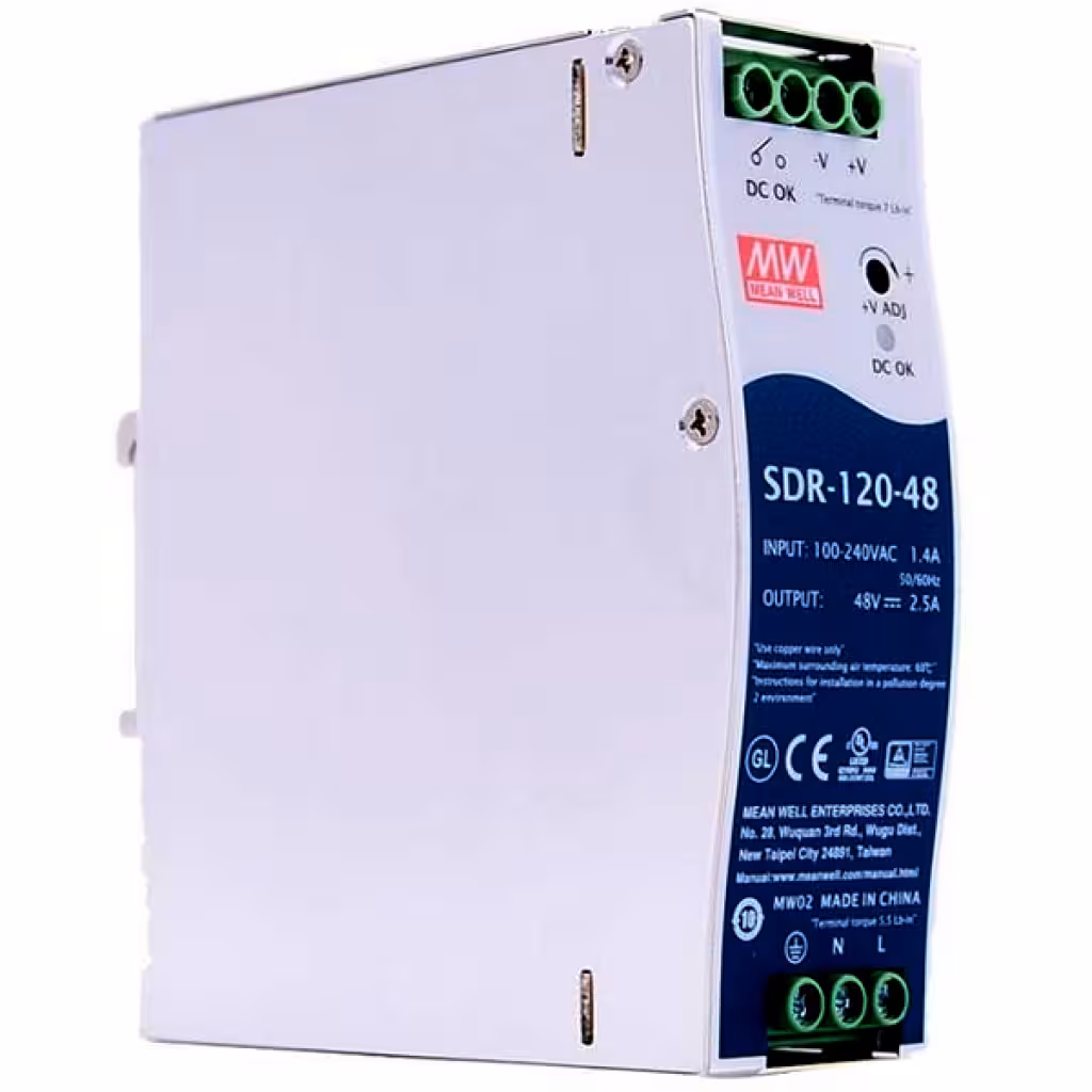 منبع تغذیه مینول سری SDR-120-48