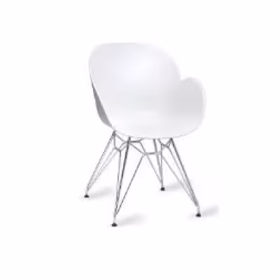 صندلی چند منظوره صدف پایه ایفلی آبکاری s530