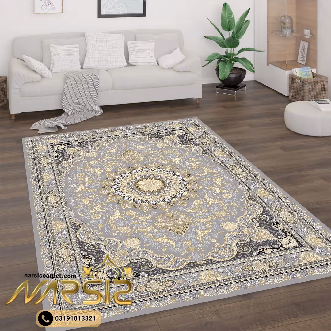 فرشینه فرش طرح تابان فیلی کد 9071