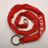 زنجیر ضد سرقت فولادی با روکش محافظ پارچه‌ای سانمکس