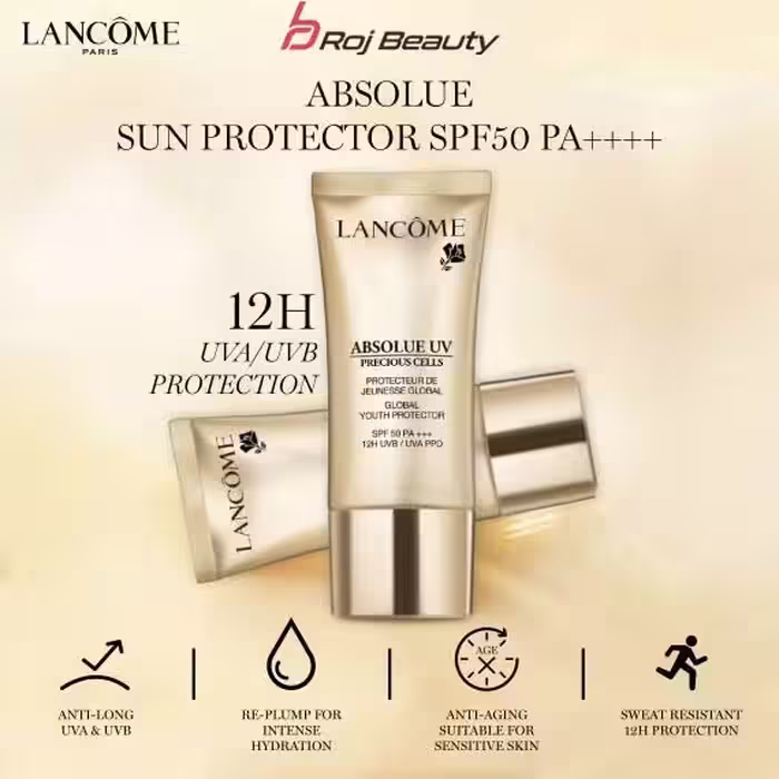 کرم ضدآفتاب و ضدپیری لانکوم ابسولو یو وی Lancome Absolue UV حجم 50 میلی لیتر