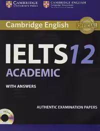 آیلتس کمبریج آکادمیک 12 | کتاب انگلیسی Cambridge IELTS Academic 12