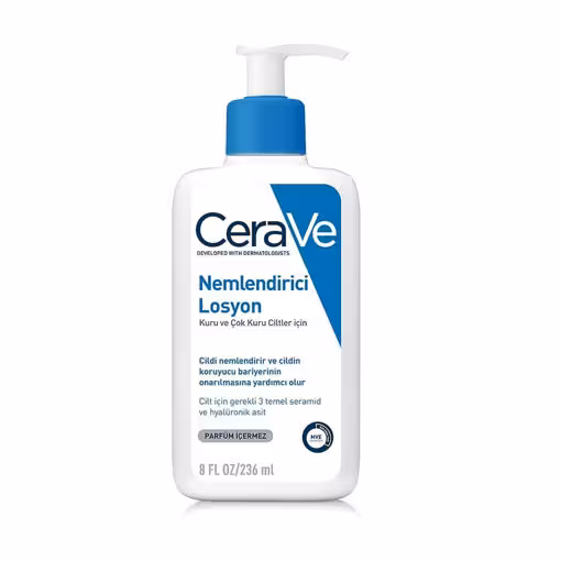 لوسیون مرطوب کننده صورت و بدن سراوی ceraVe مناسب پوست خشک حجم 236 میل