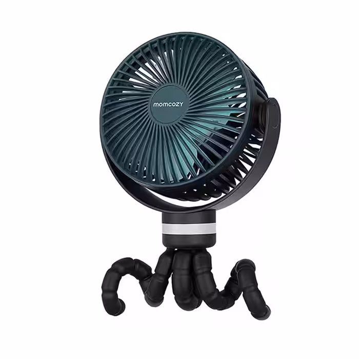 پنکه شارژی گیره ای مام کوزی مدل PF01 ظرفیت 8000 میلی آمپر ساعت | چاوه