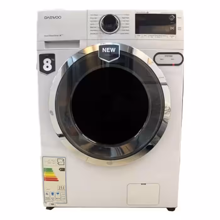 ماشین لباسشویی دوو 8 کیلویی سفید مدل DWK-Pro85TT