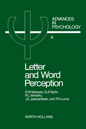 خرید و دانلود نسخه کامل کتاب Letter and Word Perception: Orthographic Structure and Visual Processing in Reading