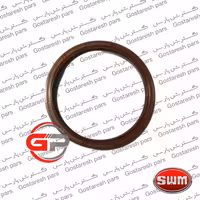 کاسه نمد ته میل لنگ کامل swm