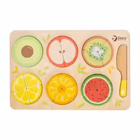 پازل چوبی میوه کسری کلاسیک ورد Classic World