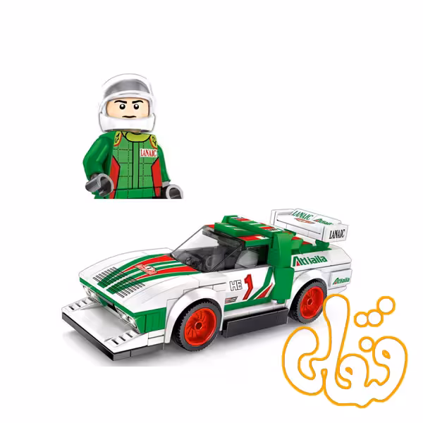 ساختنی لگو ماشین سبز 607064