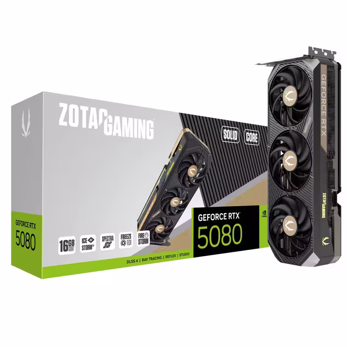 کارت گرافیک زوتک Zotac RTX 5080 Solid Core 16GB