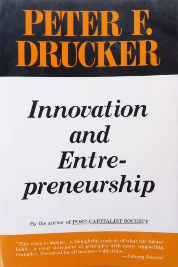 Innovation and Entrepreneurship | Peter F. Drucker