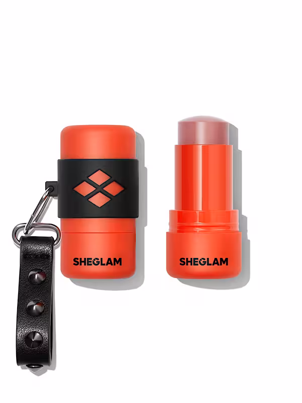 رژگونه استیکی Harley Quinn X SHEGLAM Mischief Mallet - رنگ Big Swing شیگلم SHEGLAM