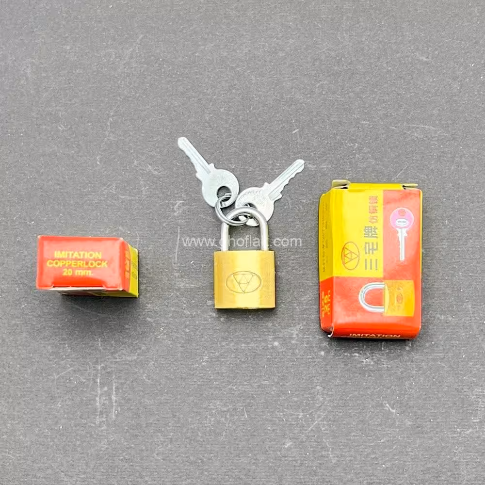 قفل آویز سربی سایز 20 | ایمن و سبک