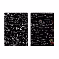 دفتر شطرنجی 100 برگ مدل فیزیک و ریاضی مجموعه 2 عددی | چاوه