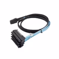 کابل Mini SAS SFF-8087 به 4 پورت SFF-8482   پورت برق 15 پین SATA مدل SM275 - ایپکی