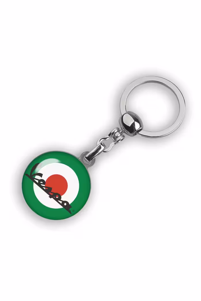 جاسوئیچی موتورسیکلت پرچم دایره ای ایتالیایی آرم دور VESPA Modül