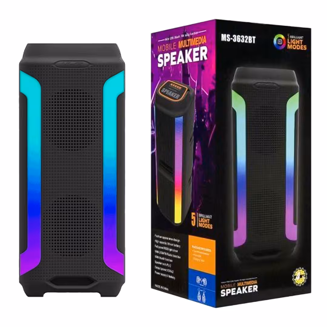 اسپیکر    مدل   MS-3632 BT    ( گارانتی تست  48  ساعته )گارانتی تست
