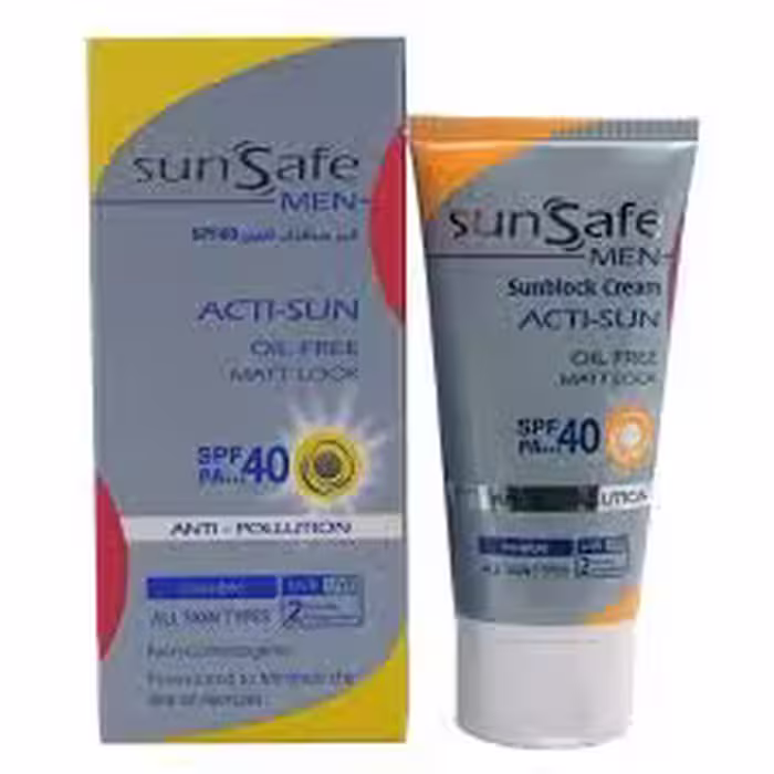 کرم ضدآفتاب آقایان سان سیف spf40
