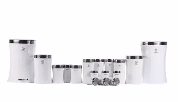 سرویس اشپزخانه اورانوس 23 پارچه استوانه ای B0011    N