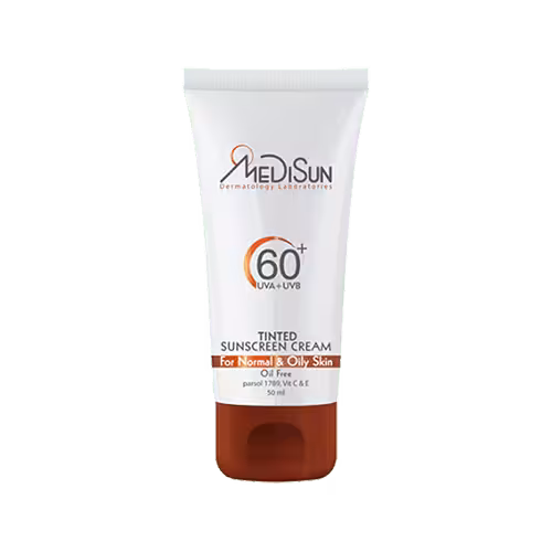 ضد آفتاب رنگی SPF60 مدیسان
