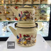کتری و قوری لعابی روسیه
